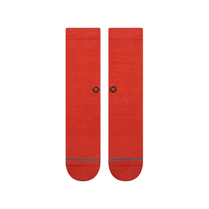 Icon Crew Socks, Dark Red-Sokker-Stance-Motorious Copenhagen