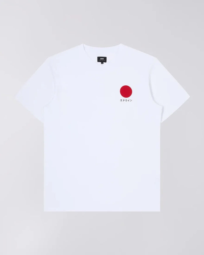 Japanese Sun T-shirt, White-T-shirts-Edwin-Motorious Copenhagen
