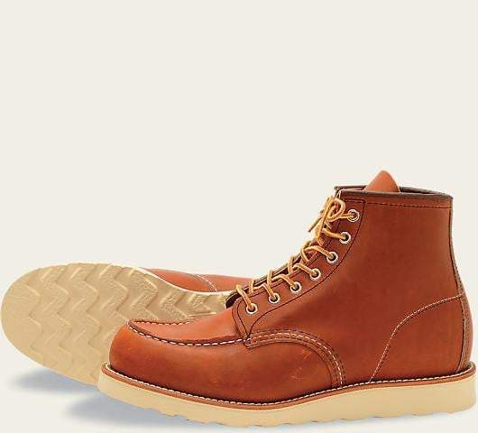 6" Classic MOC, Oro Legacy Leather, Style no. 875, Brown-Sko og støvler-Red Wing Shoes-Motorious Copenhagen