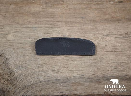 Horn Comb with Leather Case, Black-Personlig pleje-Ondura Durable Goods-Motorious Copenhagen