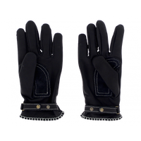 Leather Gloves, CE motorcycle approved, Black-Handsker-Kytone-Motorious Copenhagen