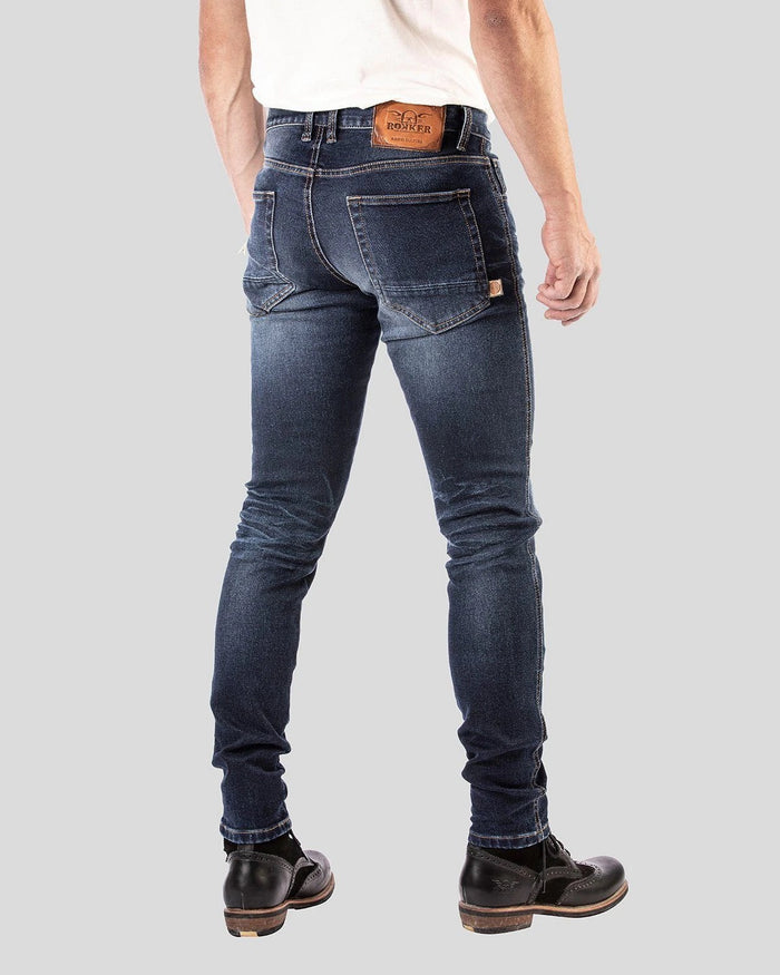 Rokkertech jeans, Slim Dark Blue-Beskyttelse-Rokker Company-Motorious Copenhagen