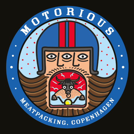 Stickerpack: 25 random Motorious stickers & pin - free worldwide shipping-Stickers, Patches og Badges-Motorious Copenhagen-Motorious Copenhagen