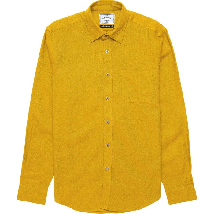 Teca Shirt, Mustard-Skjorter-Portuguese Flannel-Motorious Copenhagen