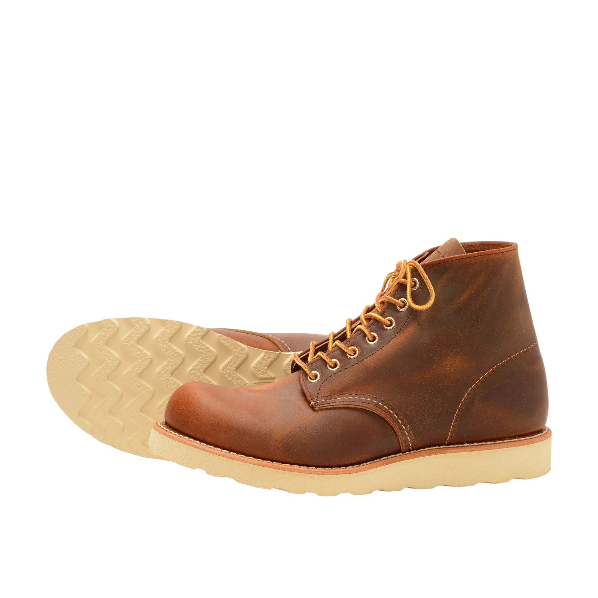 Classic Round Toe, Copper Rough & Tough, Style No. 9111