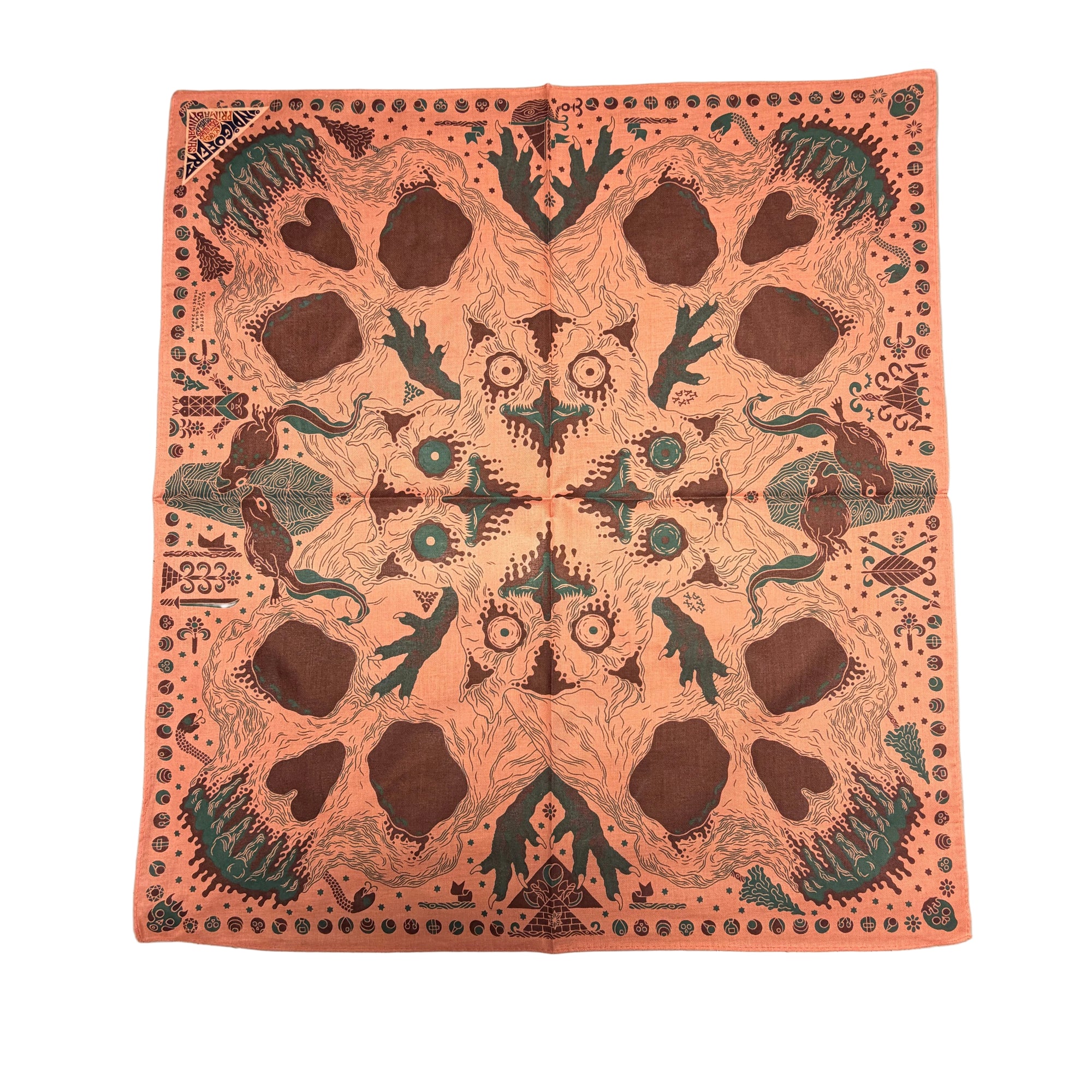 Los Bandanas, Pink/Brown/Turquoise