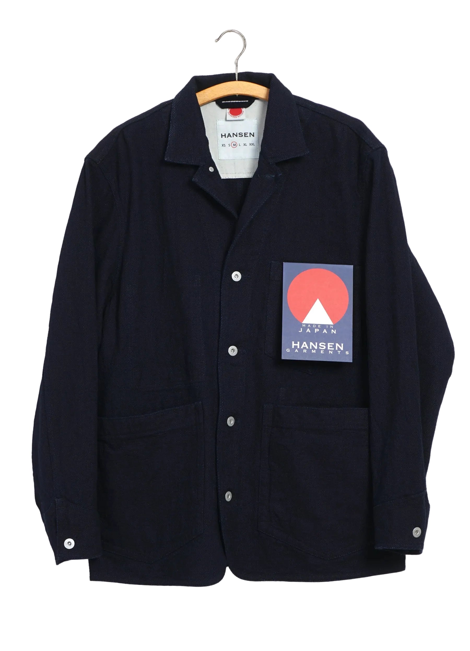 Gary, Chore Jacket, Dobby Indigo