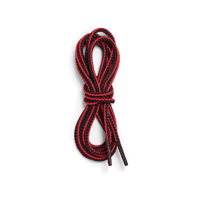 122cm/48" Black / Formula Red Taslan Laces, Item no. 93019-Snørrebånd-Red Wing Shoes-Motorious Copenhagen