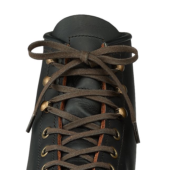 Red wing flat waxed laces on sale