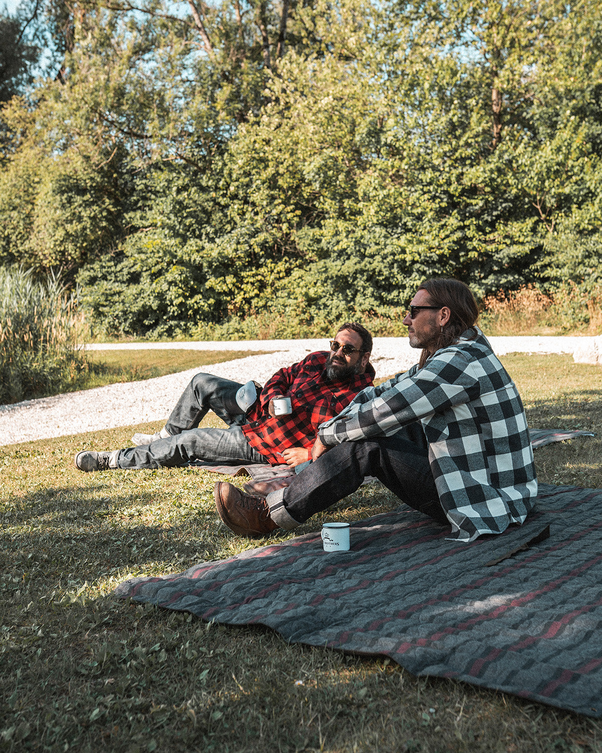 1965 Survival Blanket, Waxed Olive-Tæpper-Pike Brothers-Motorious Copenhagen