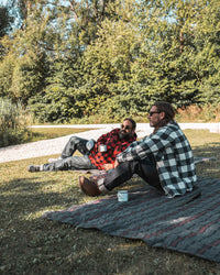 1965 Survival Blanket, Waxed Olive-Tæpper-Pike Brothers-Motorious Copenhagen