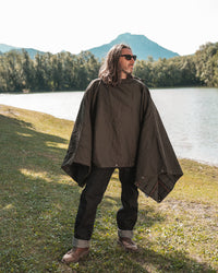 1965 Survival Blanket, Waxed Olive-Tæpper-Pike Brothers-Motorious Copenhagen