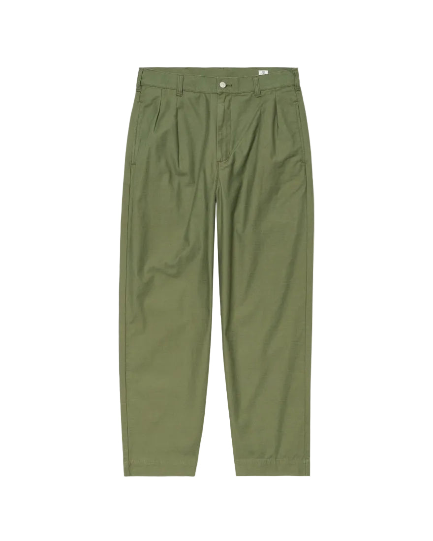 2 Tuck Pant, Olive-Bukser-Edwin-Motorious Copenhagen
