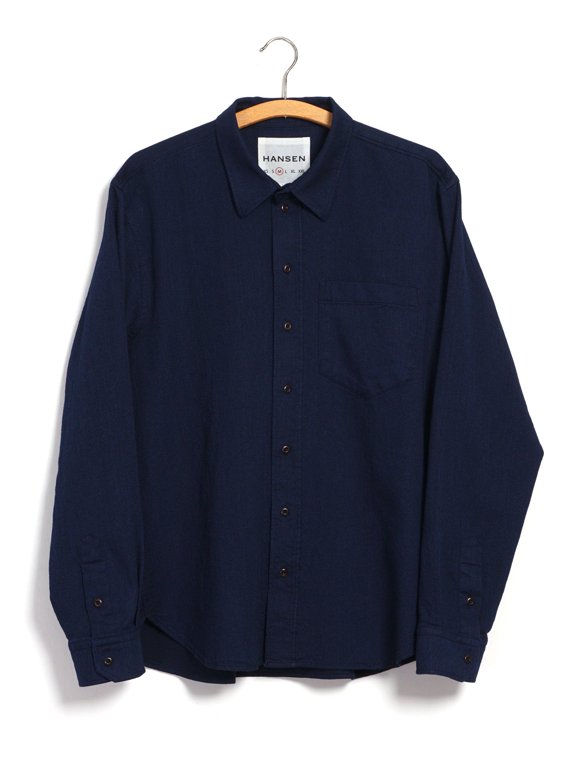 Raymond, Loose Cut Shirt, True Indigo