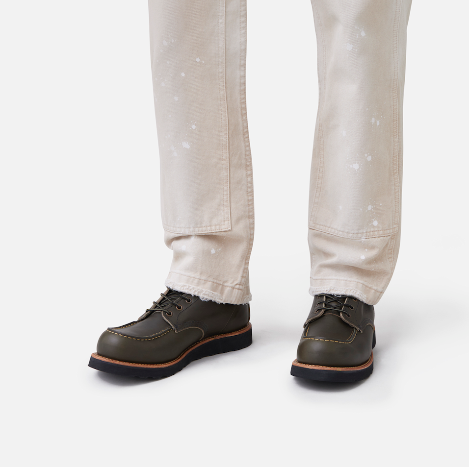 6" Classic MOC, Alpine Portage Leather, Style no. 8828, Oil Tanned [Limited edition]-Sko og støvler-Red Wing Shoes-Motorious Copenhagen