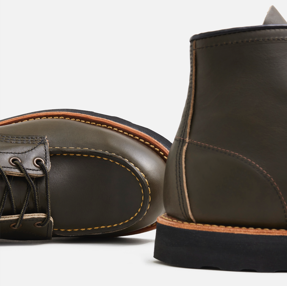 6" Classic MOC, Alpine Portage Leather, Style no. 8828, Oil Tanned [Limited edition]-Sko og støvler-Red Wing Shoes-Motorious Copenhagen