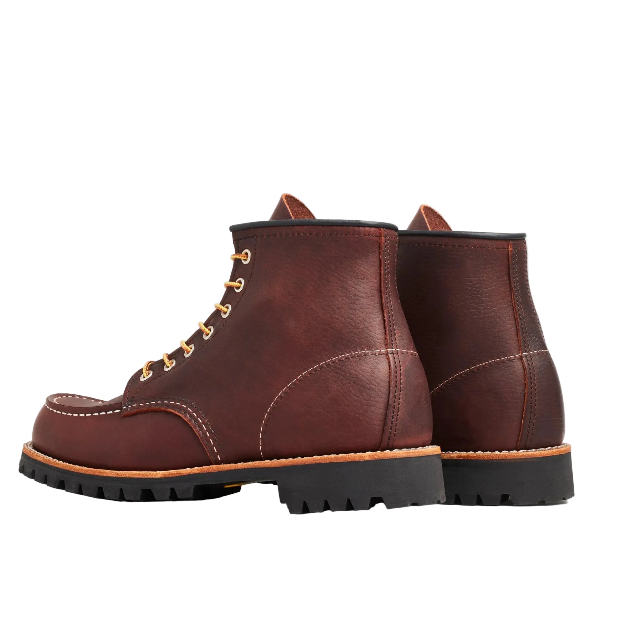 6" Classic MOC, Briar Oil Slick Leather, Style no. 8146, Oil Tanned (Updated version)-Sko og støvler-Red Wing Shoes-Motorious Copenhagen