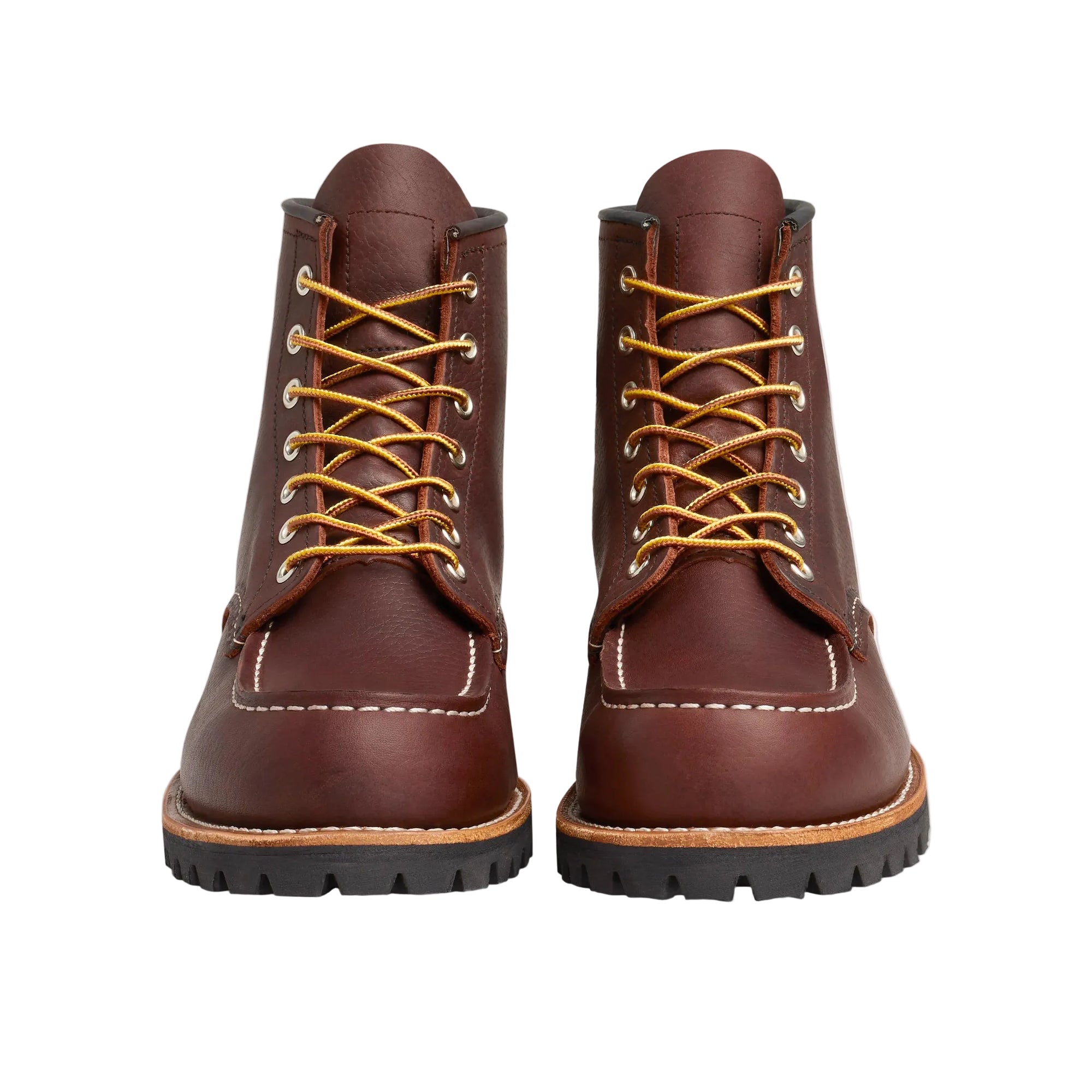 6" Classic MOC, Briar Oil Slick Leather, Style no. 8146, Oil Tanned (Updated version)-Sko og støvler-Red Wing Shoes-Motorious Copenhagen