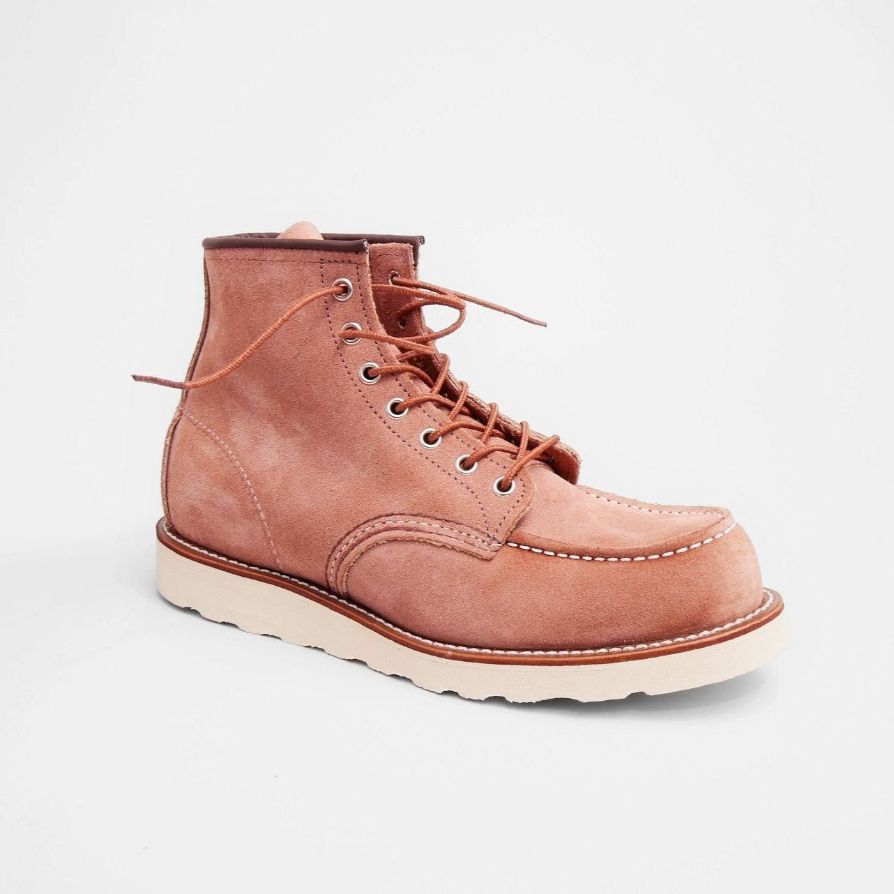 6" Classic MOC, Dusty Rose Abilene Leather, Style no. 8208 - [Limited edition]-Sko og støvler-Red Wing Shoes-Motorious Copenhagen