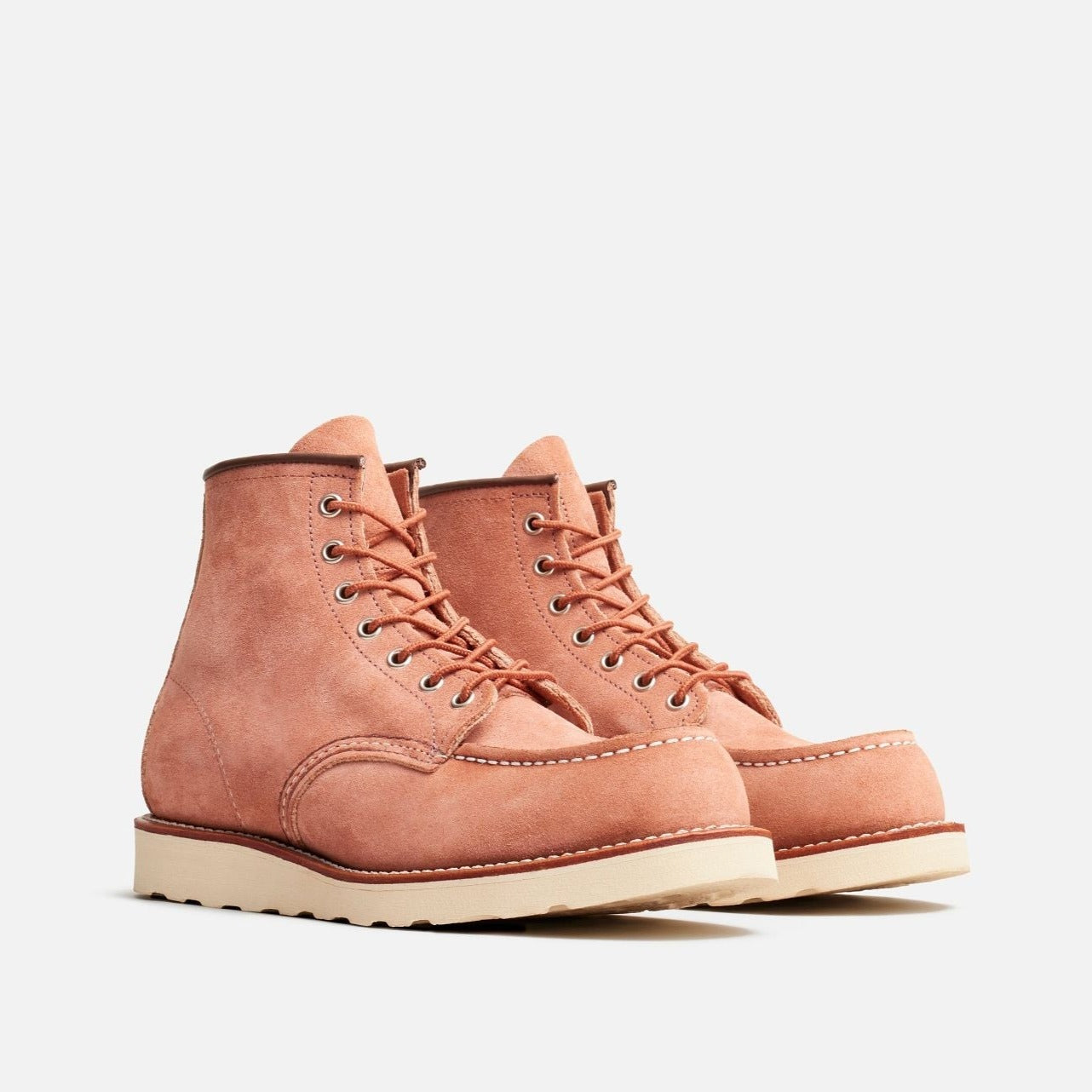 6" Classic MOC, Dusty Rose Abilene Leather, Style no. 8208 - [Limited edition]-Sko og støvler-Red Wing Shoes-Motorious Copenhagen