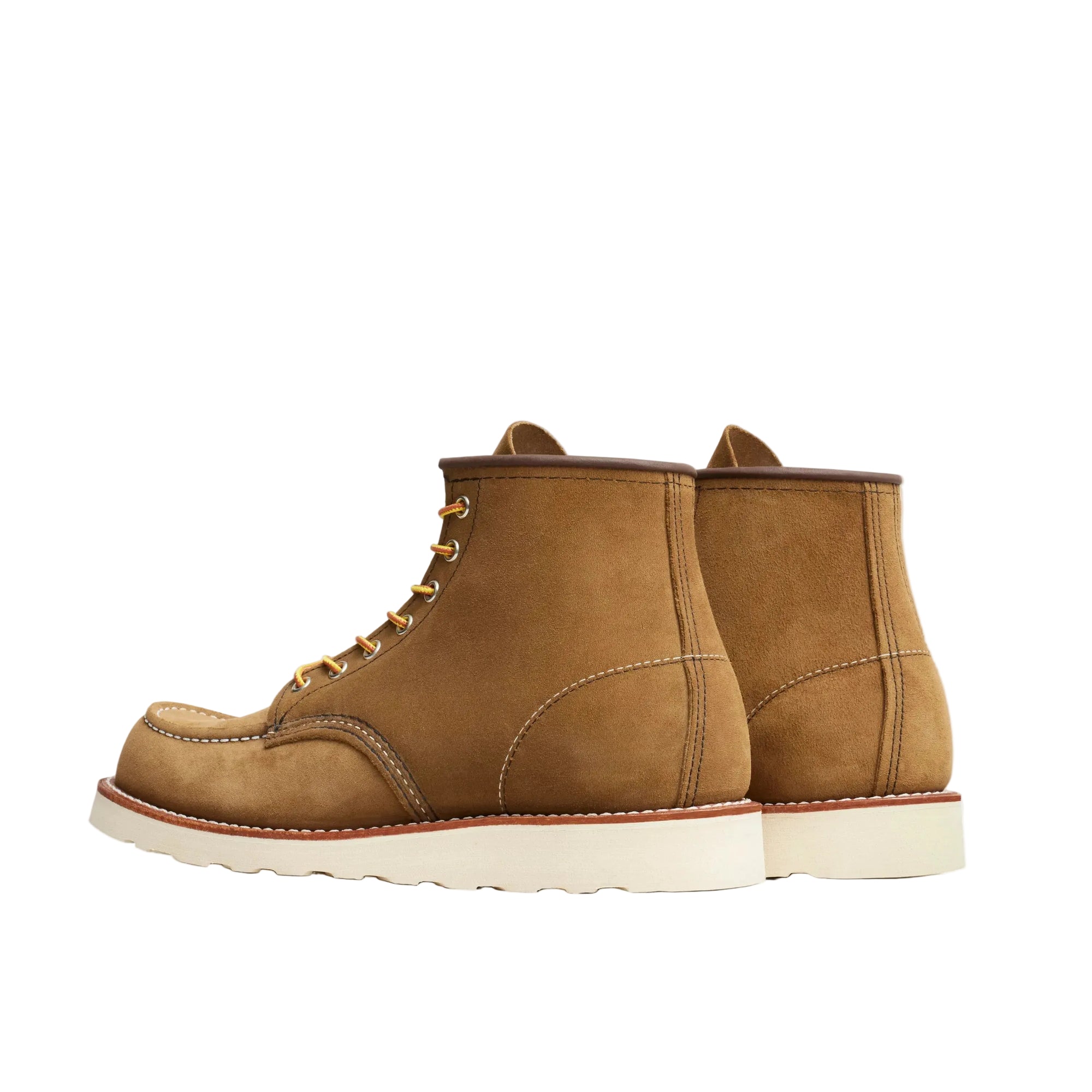 6" Classic MOC, Nubuck/Suede leather, Style no. 8881, Olive-Sko og støvler-Red Wing Shoes-Motorious Copenhagen