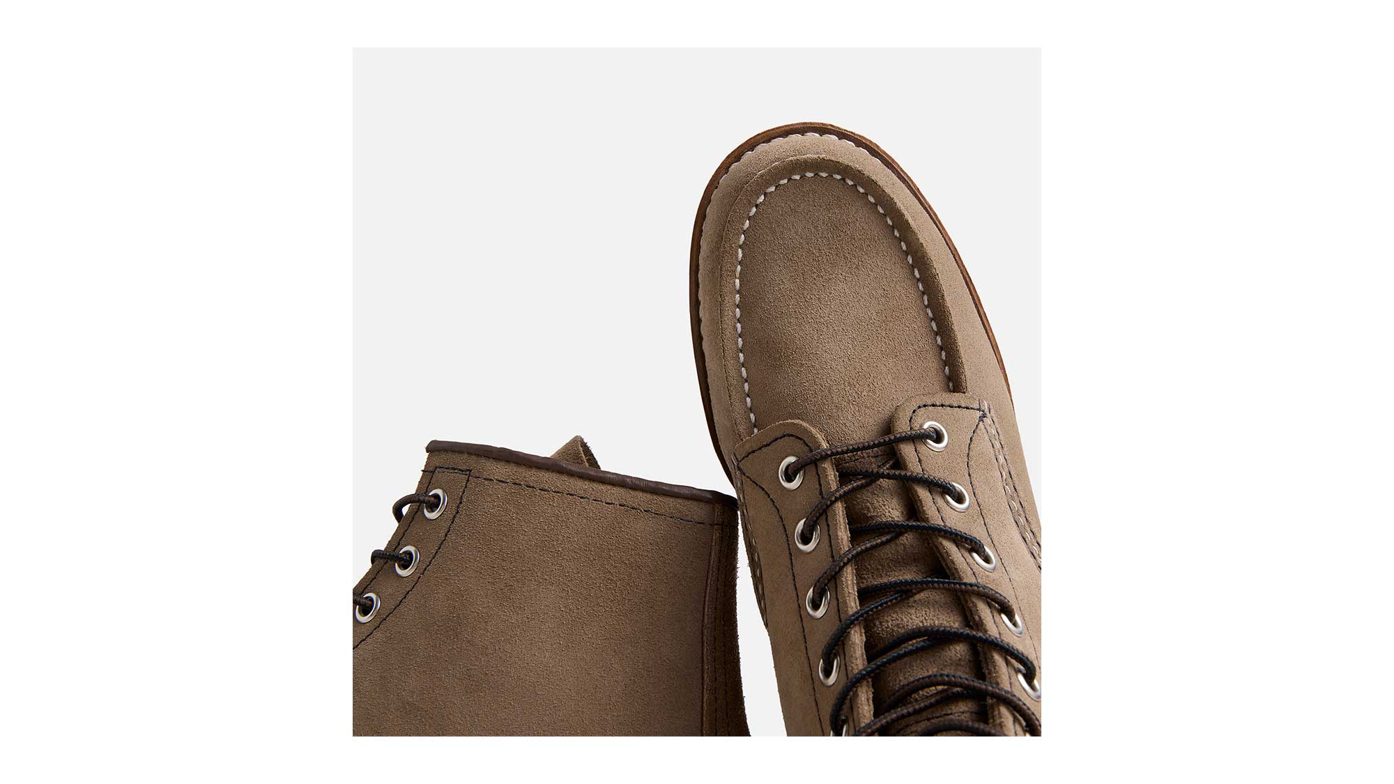 6" Classic MOC, Sandstone Mohave Leather, Style no. 8838-Sko og støvler-Red Wing Shoes-Motorious Copenhagen