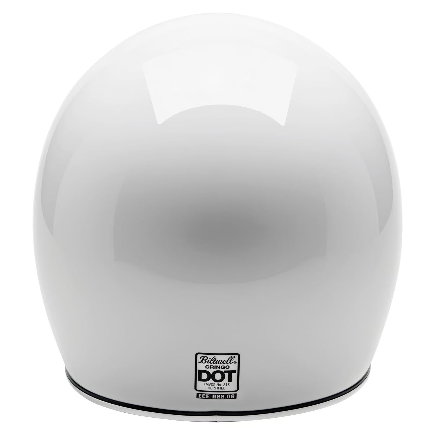 Gringo Helmet, Gloss White (ECE 06)