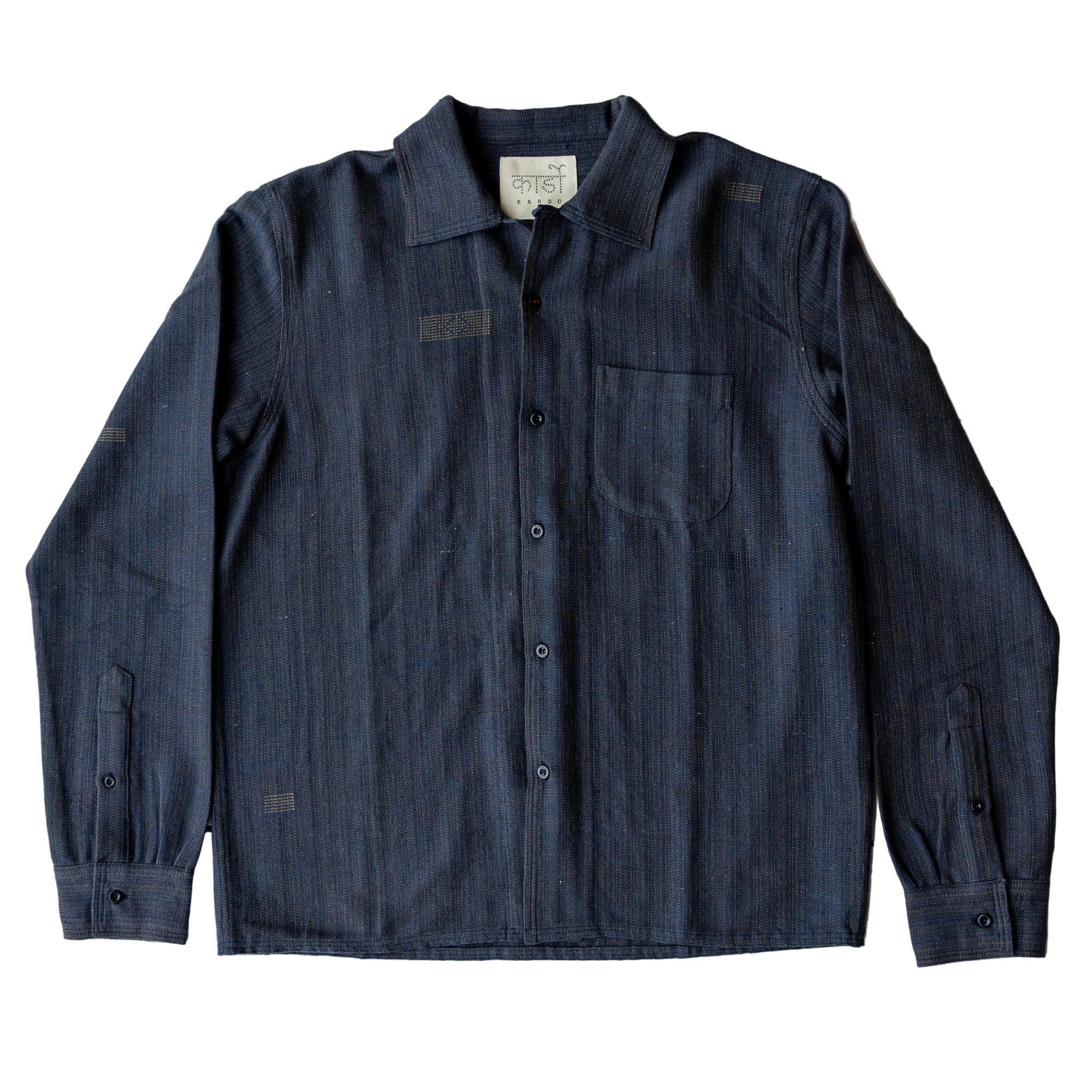 Chintan Shirt, Ash Blue
