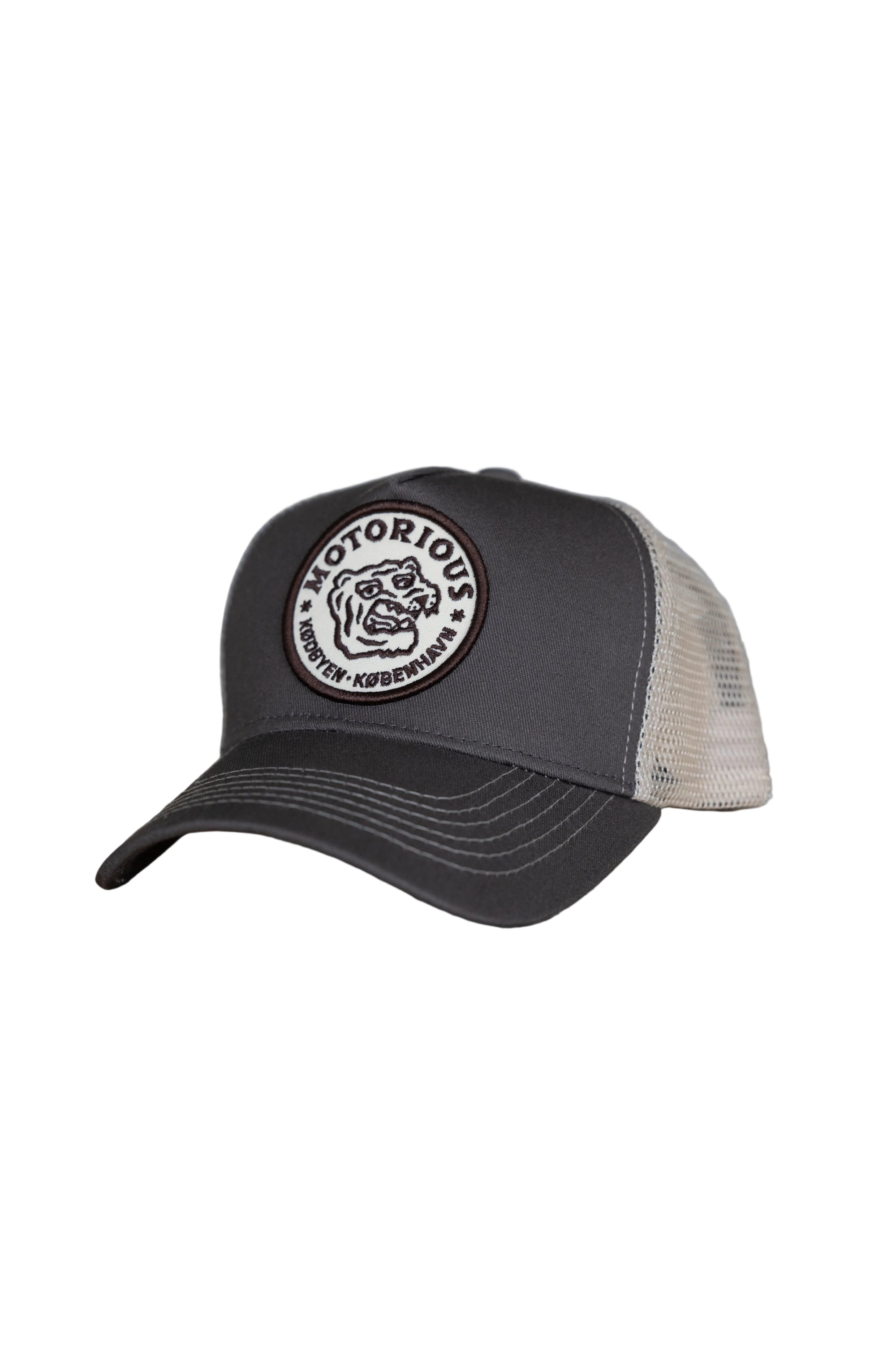 Anniversary Tiger Trucker Cap, Brown
