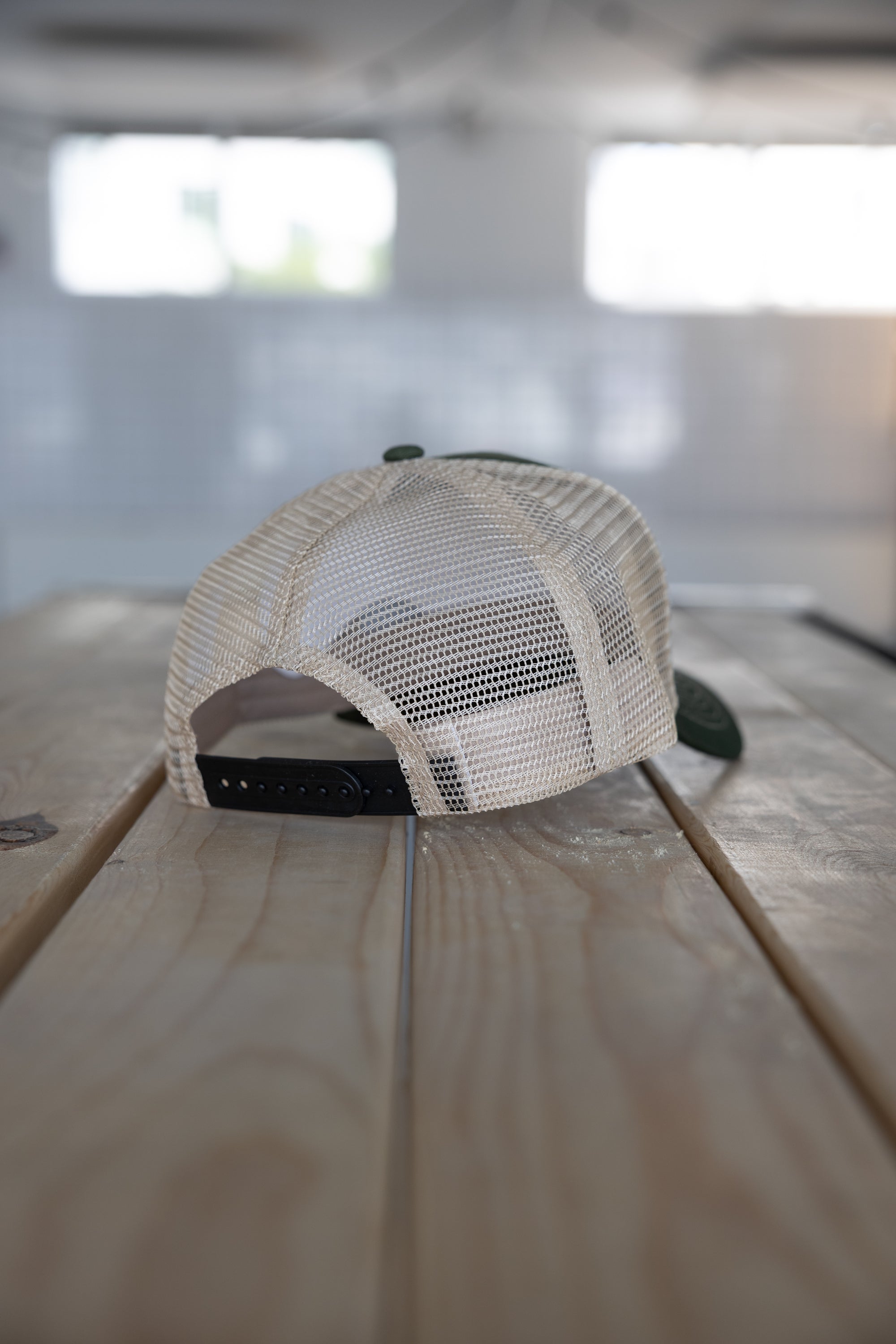 Plant Trucker Cap, Green/Off-White