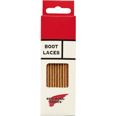 91cm/36" Tan/Gold Taslan Laces, Item no. 97117-Snørrebånd-Red Wing Shoes-Motorious Copenhagen