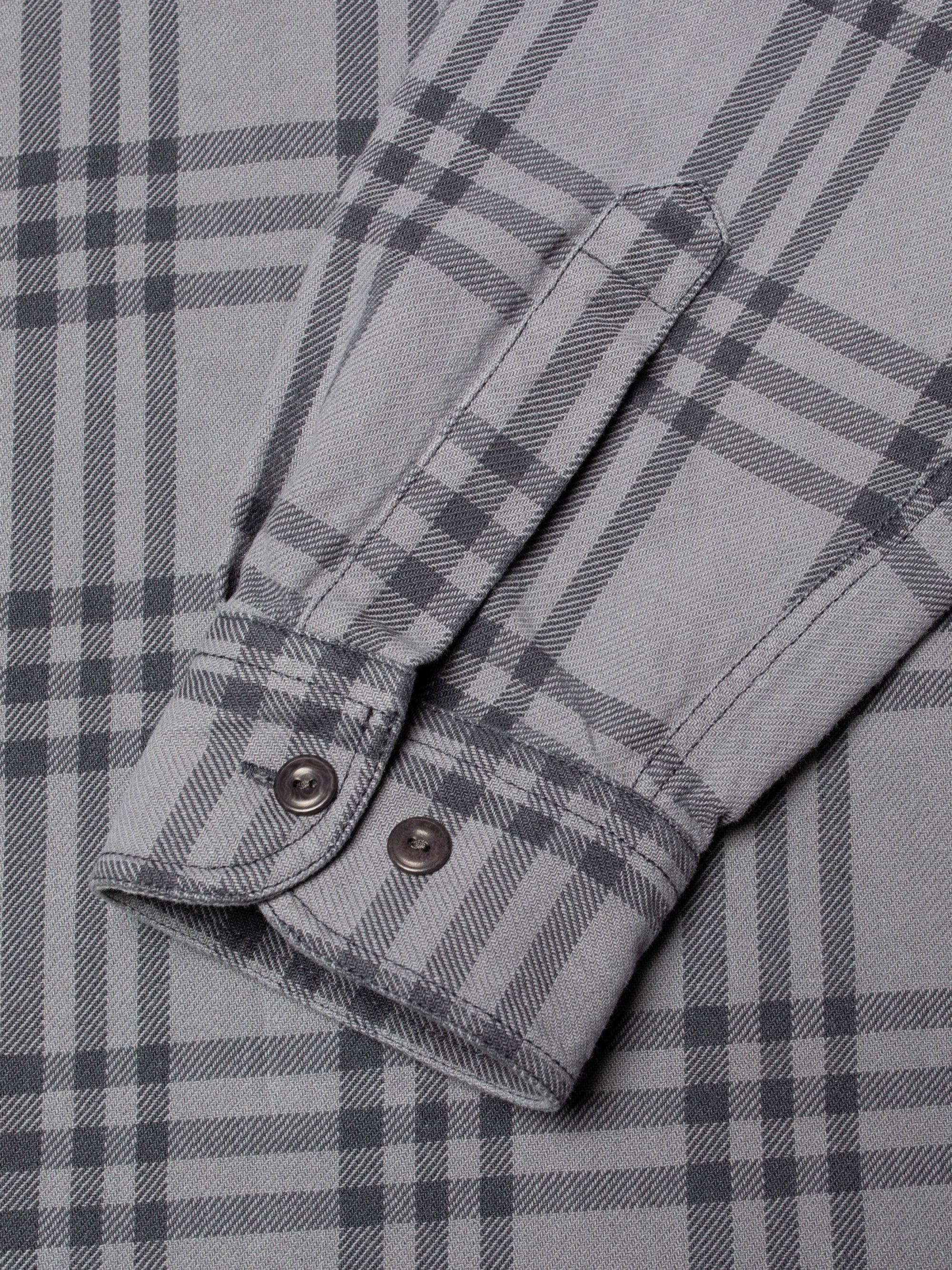 Julian Shirt, Check, Grey