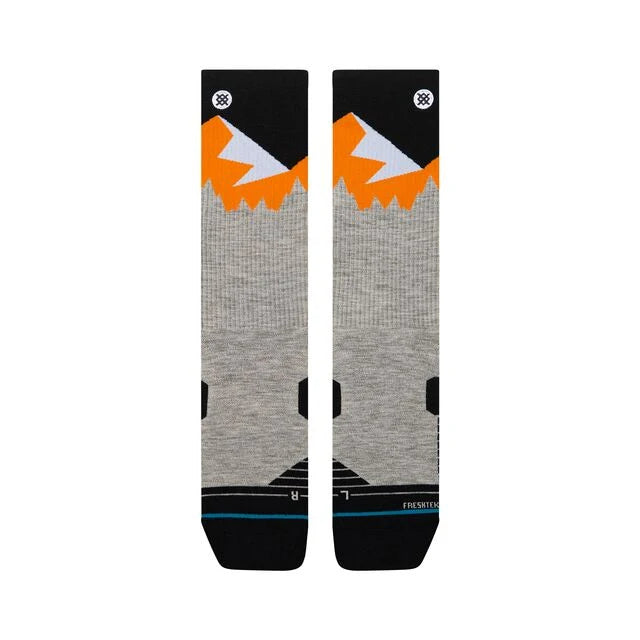 South Face Hike, Light Crew Sock, Orange