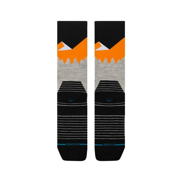 South Face Hike, Light Crew Sock, Orange