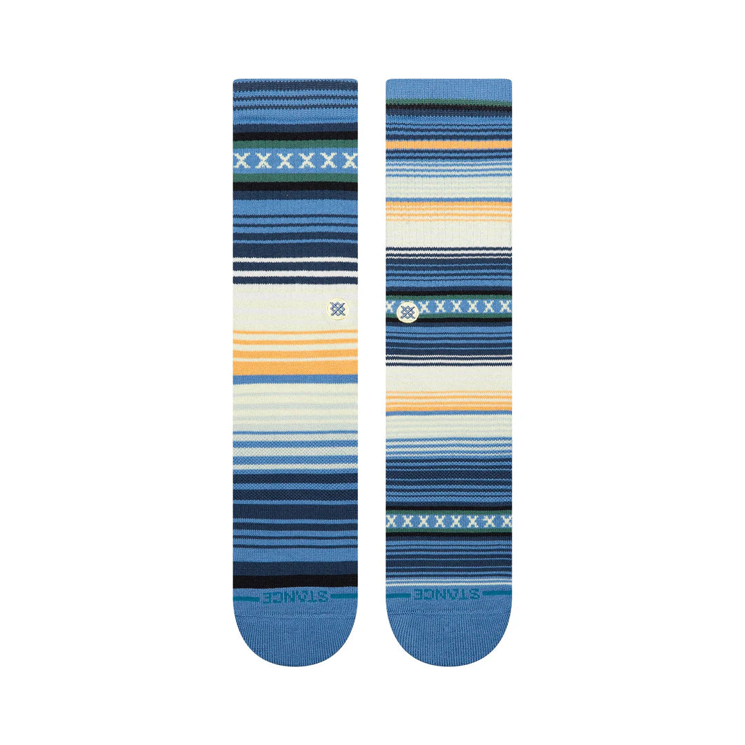 Curren Crew Socks, Capri Blue