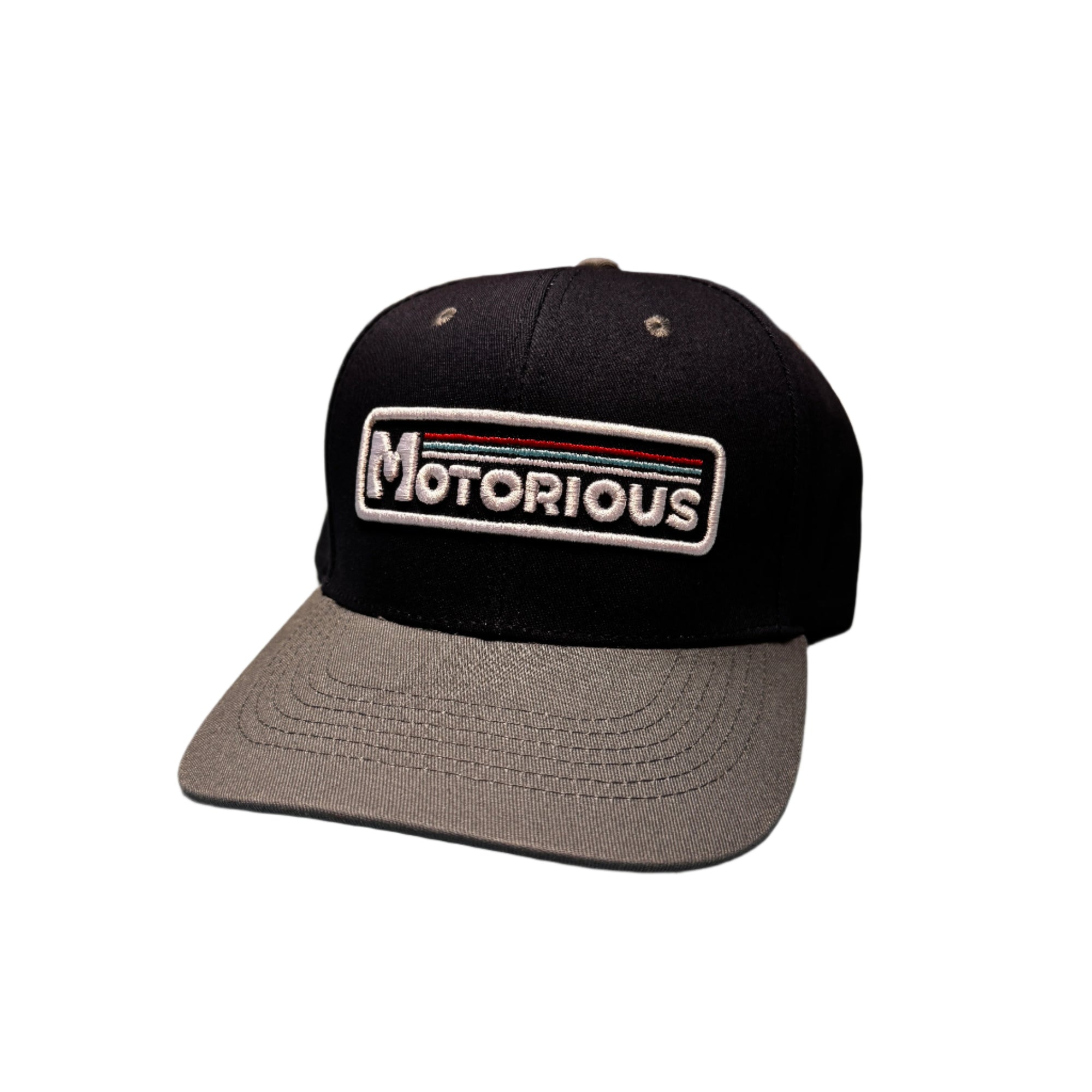 AMF Style six-panel Cap, Blue/grey-Hatte og Caps-Motorious Copenhagen-Motorious Copenhagen
