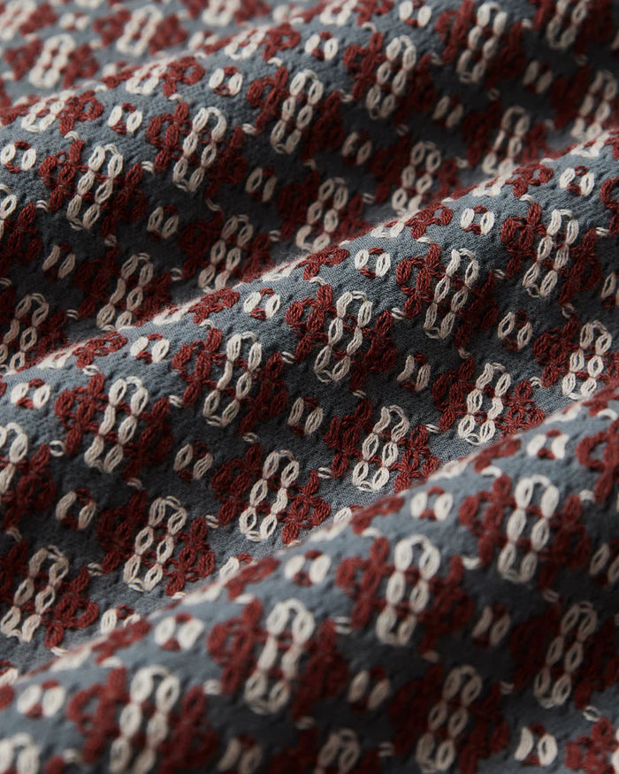 Abstract Tile, Short Sleeve Shirt-Skjorter-Portuguese Flannel-Motorious Copenhagen