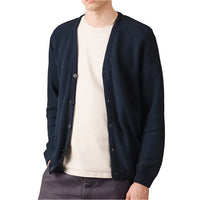 Agop Cardigan, Marine-Sweatshirts-Nitto Knitwear-Motorious Copenhagen