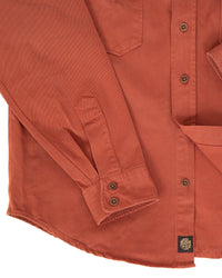 Alamo Shirt, Cotton Twill, Auburn-Skjorter-IndigoFera-Motorious Copenhagen