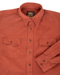 Alamo Shirt, Cotton Twill, Auburn-Skjorter-IndigoFera-Motorious Copenhagen