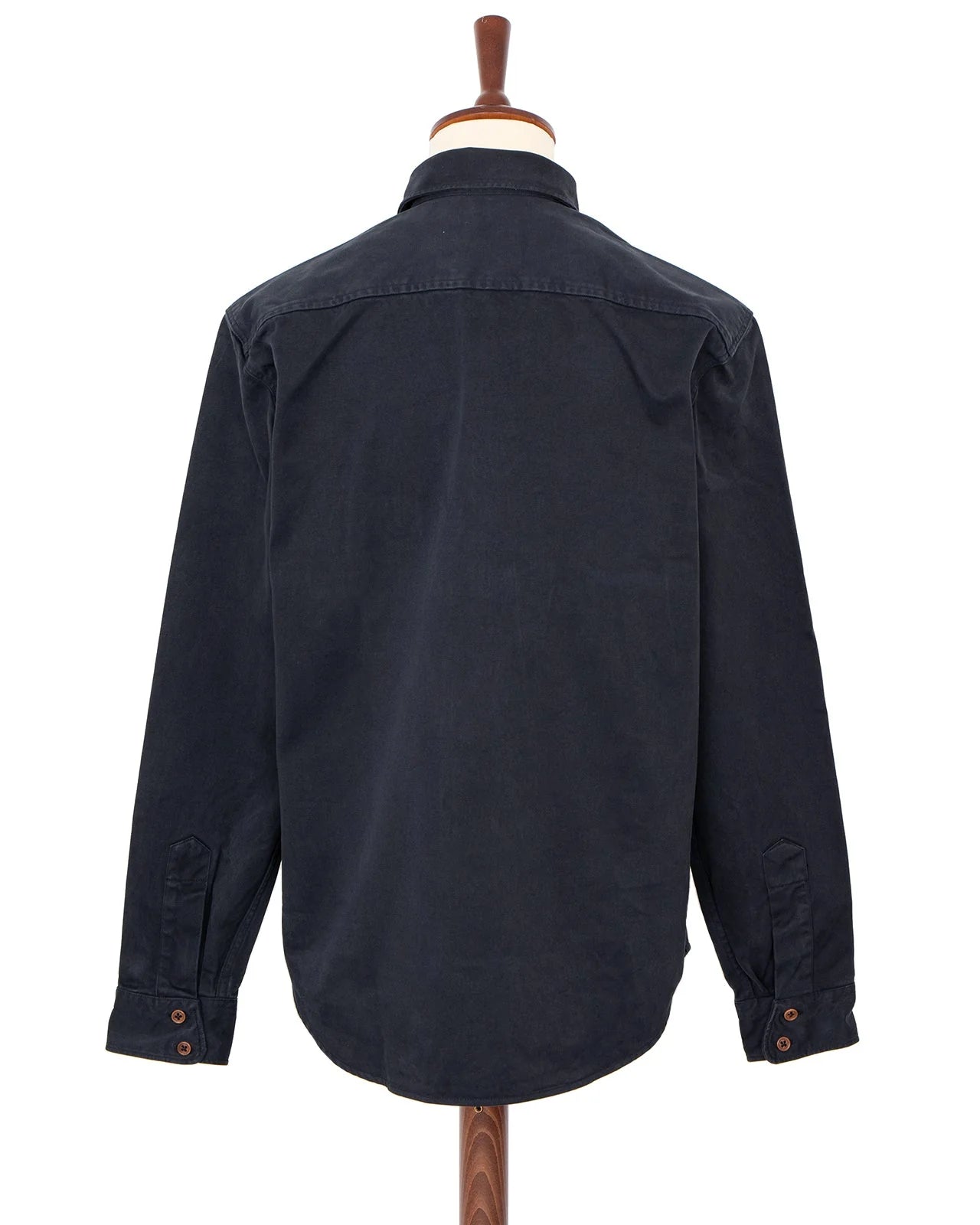 Alamo Shirt, Cotton Twill, Marshall Black-Skjorter-IndigoFera-Motorious Copenhagen