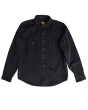 Alamo Shirt, Cotton Twill, Marshall Black-Skjorter-IndigoFera-Motorious Copenhagen