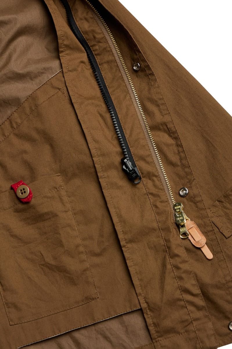 All Weather Coat, Tan-Jakker-Manifattura Ceccarelli-Motorious Copenhagen