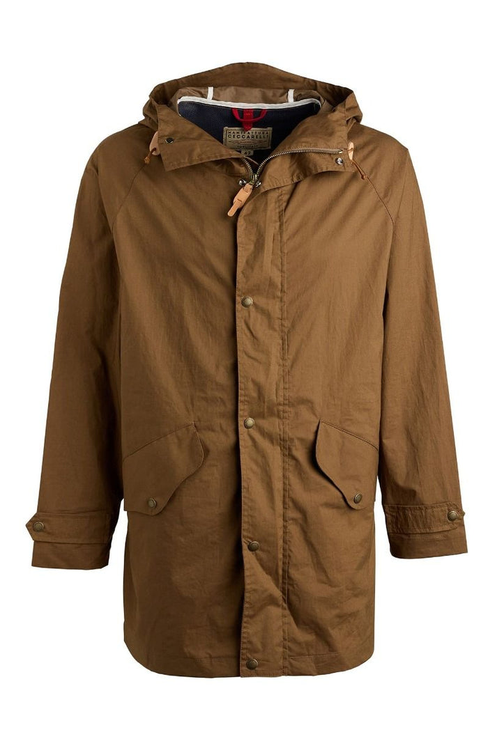 All Weather Coat, Tan-Jakker-Manifattura Ceccarelli-Motorious Copenhagen