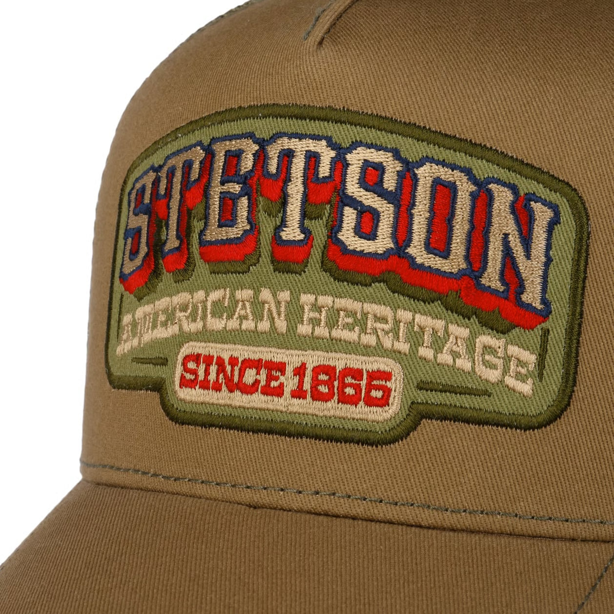 American Heritage 1865 Cap, Brown/Olive-Hatte og Caps-Stetson-Motorious Copenhagen