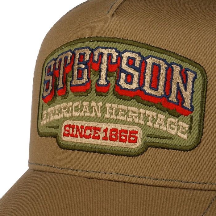 American Heritage 1865 Cap, Brown/Olive-Hatte og Caps-Stetson-Motorious Copenhagen