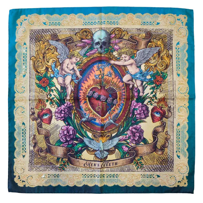 Angels Ex Voto Bandana, Multicolor-Halstørklæder-Hen's Teeth-Motorious Copenhagen