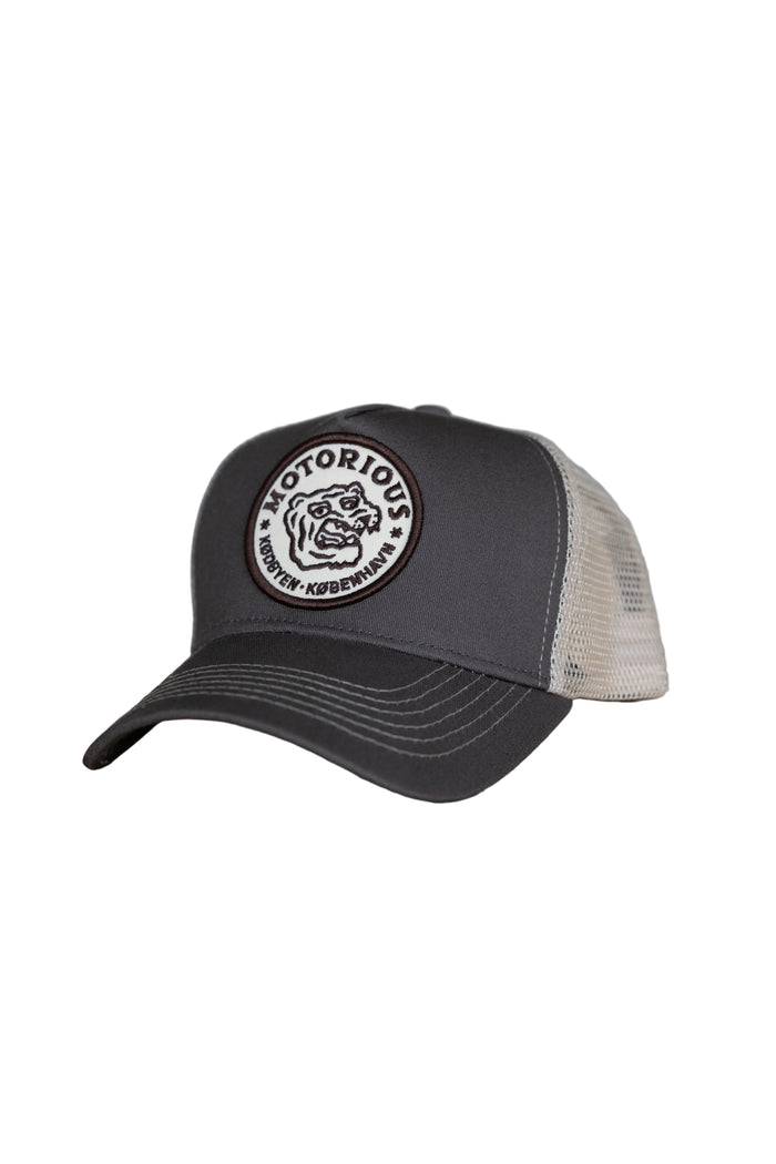 Anniversary Tiger Trucker Cap, Brown-Hatte og Caps-Motorious Copenhagen-Motorious Copenhagen