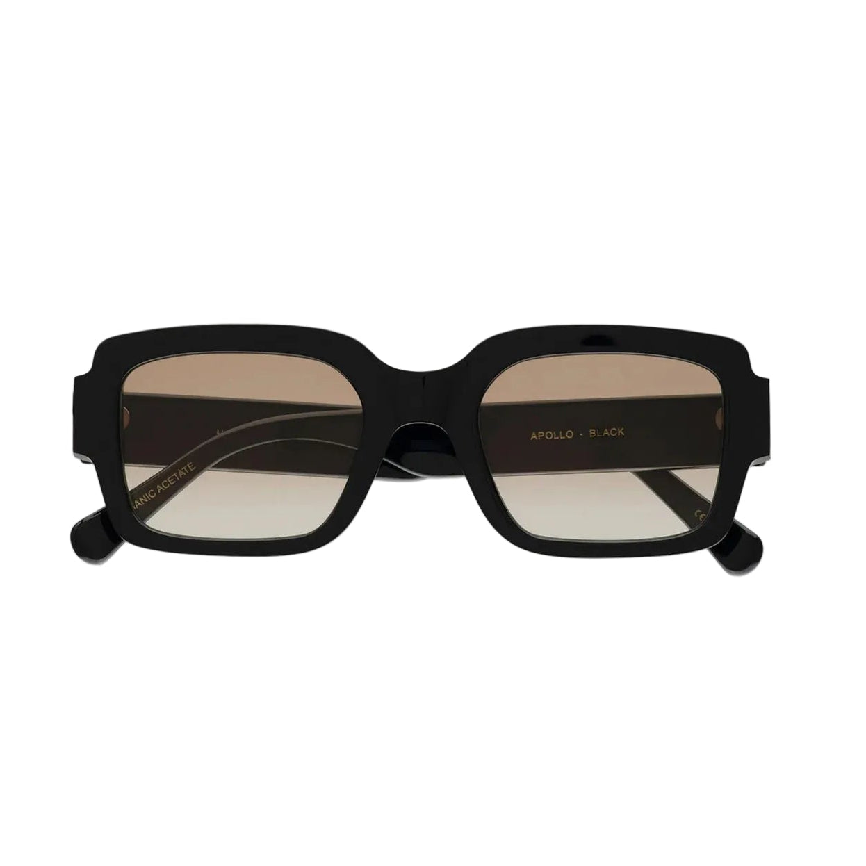 Apollo, Black, Brown Gradient Lens-Solbriller-Monokel Eyewear-Motorious Copenhagen