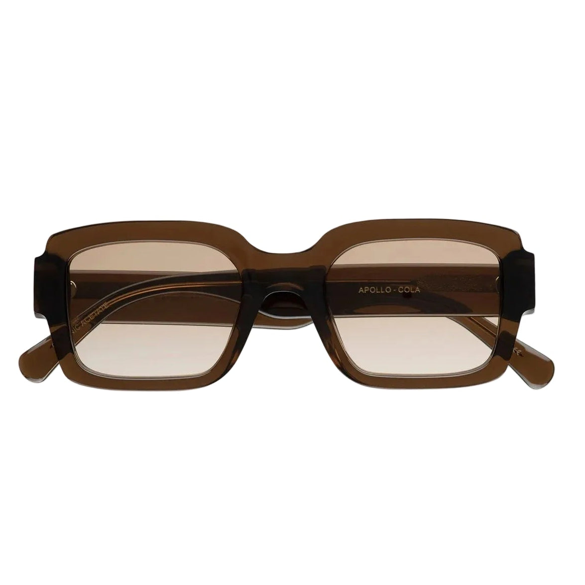 Apollo, Cola, Brown Gradient Lens